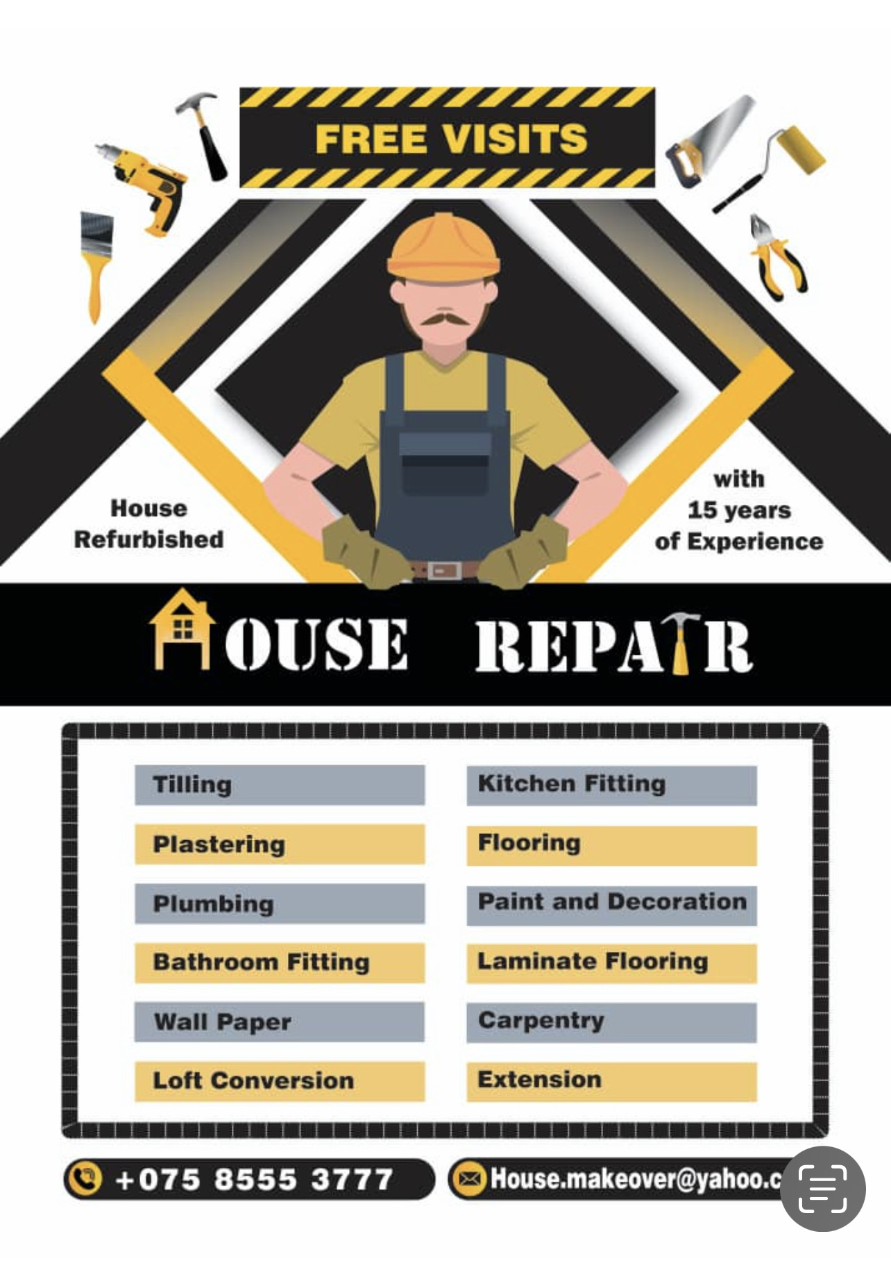 House makeover با بیش از ۱۵ سال سابقه ی درخشان در امور ساختمانی