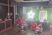 فروش باربرشاپ به همراه ۳ اتاق