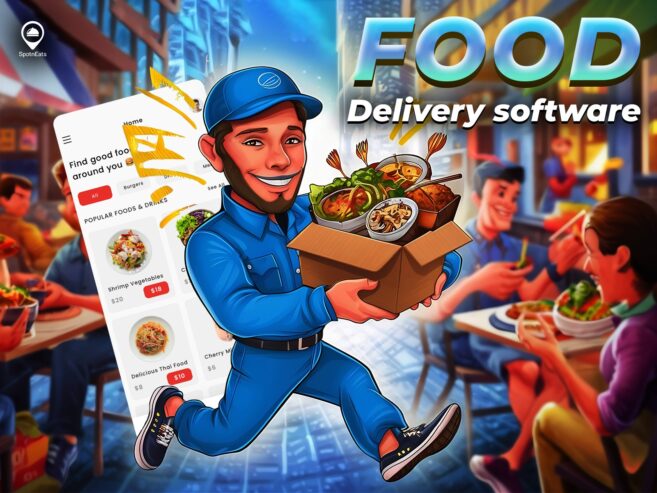 AI-Driven Food Delivery App for Businesses | SpotnEats Tech Upgrade
