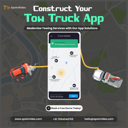 Build Your Next-Gen Roadside Service App with SpotnRides