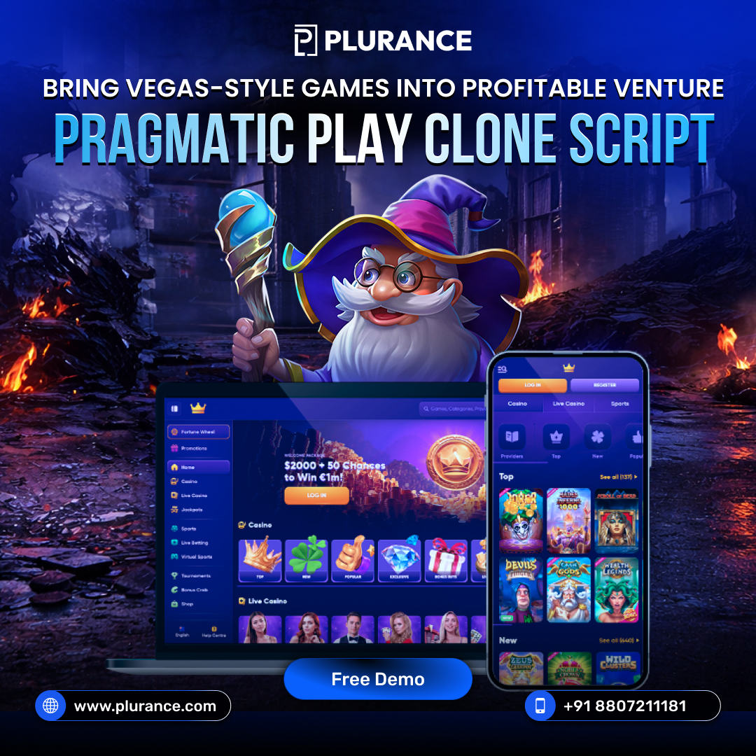 Launch a Feature-Rich Online Casino with Pragmatic Play Clone Script
