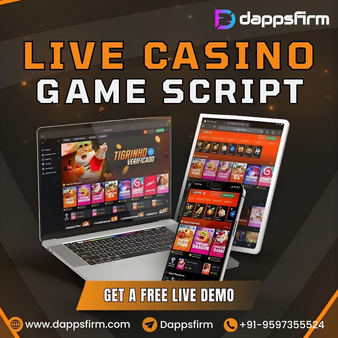 Live Casino App Development Script with Android & iOS Compatibility