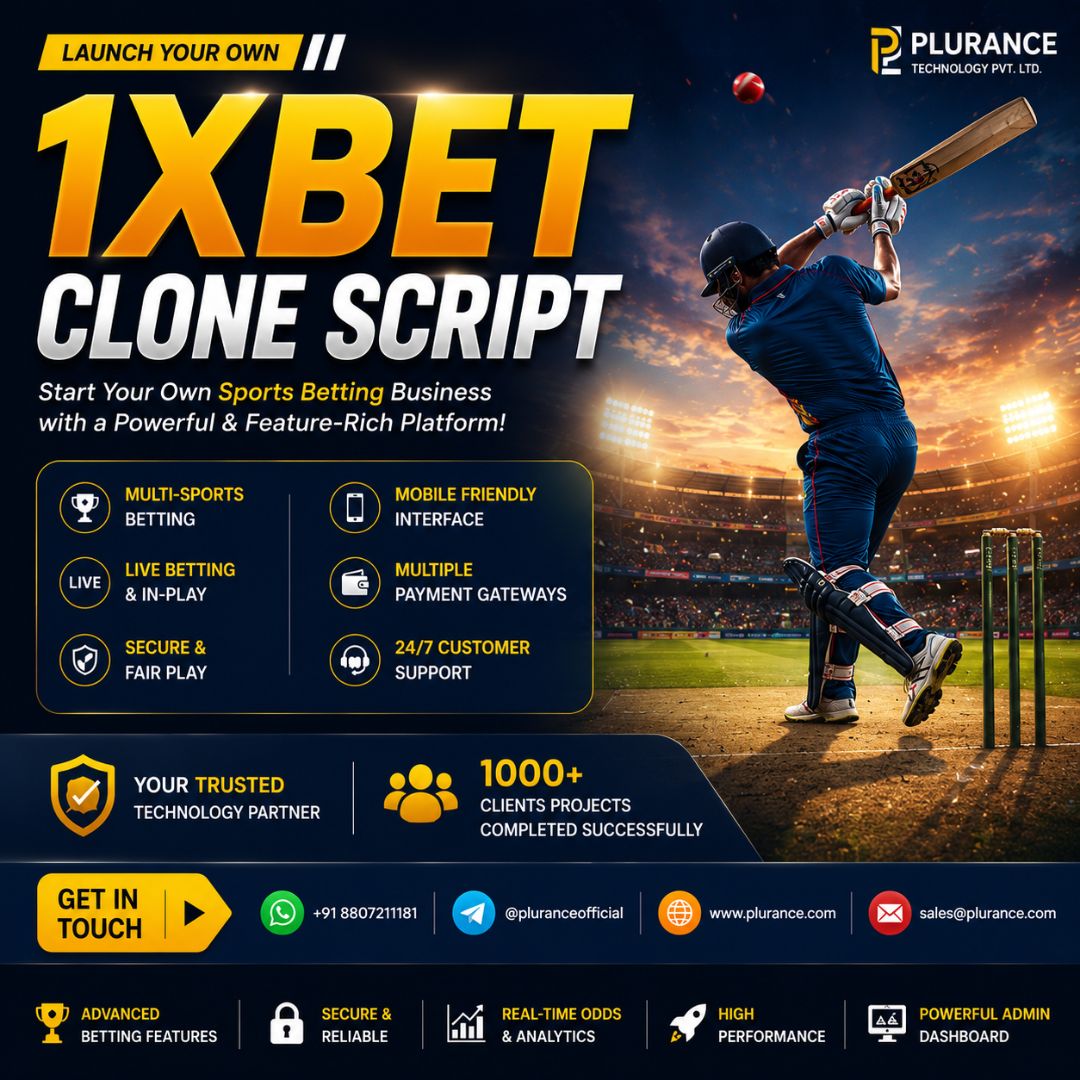 From Kickoff to Payout, Powered by 1xBet Clone Script