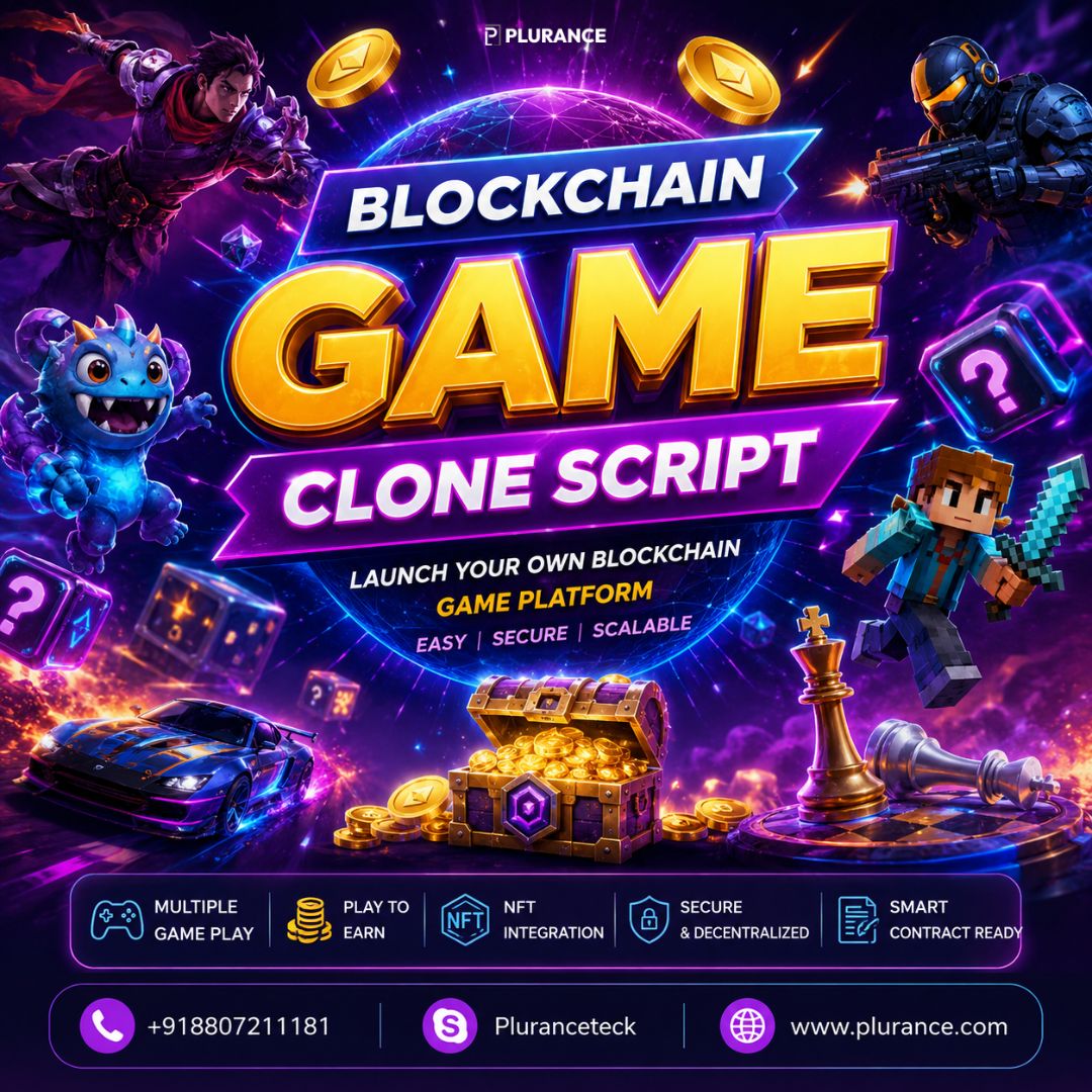 Build the Next Gaming Sensation with a Blockchain Game Clone Script