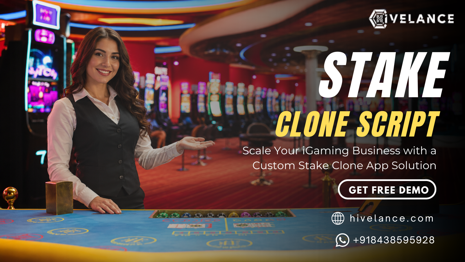 Launch Your Own Crypto Casino: Stake Clone Script + App, One Team