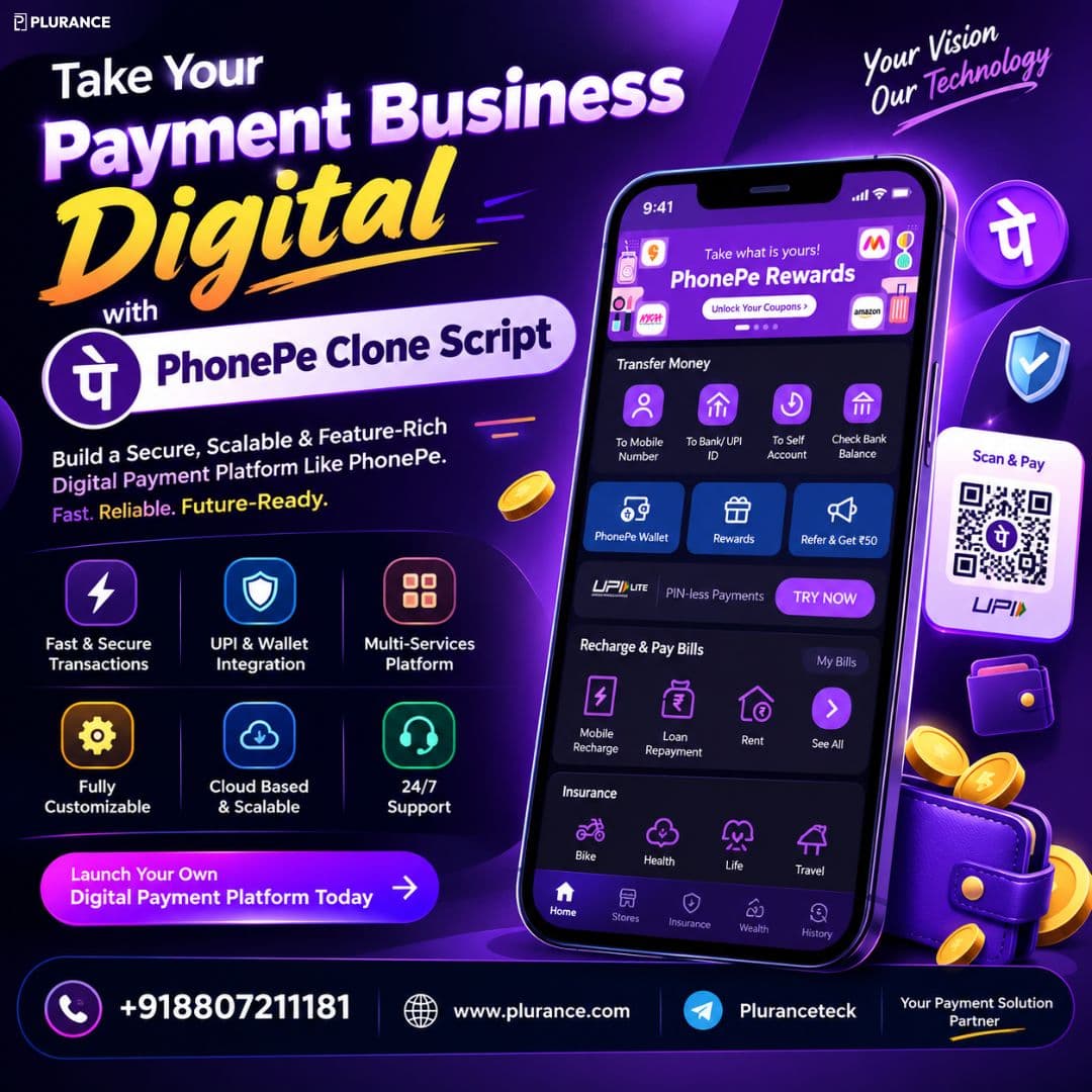 Make Your FinTech Business Stand Out with PhonePe Clone Script