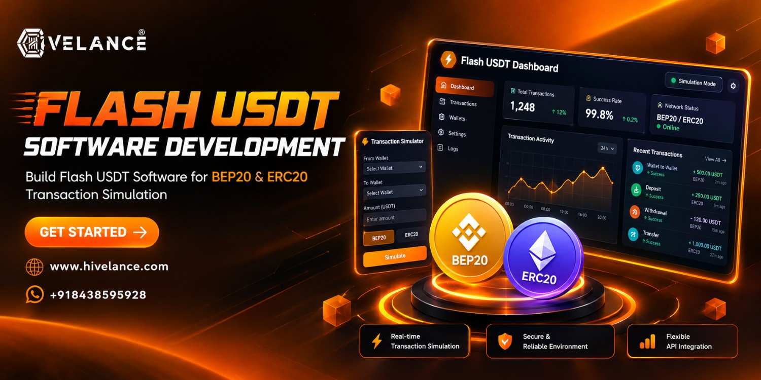 Flash USDT Software Development | ERC-20, & BEP-20 Supported